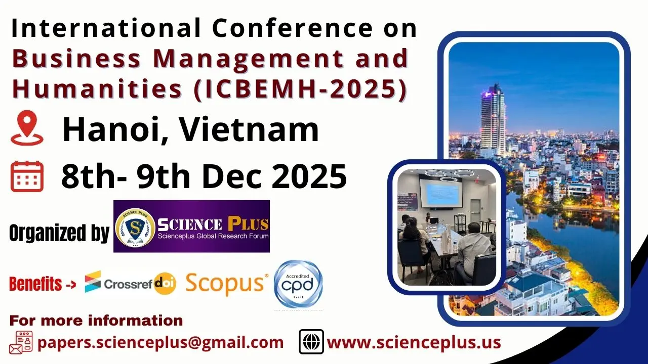 Business Management and Humanities Conference in Vietnam